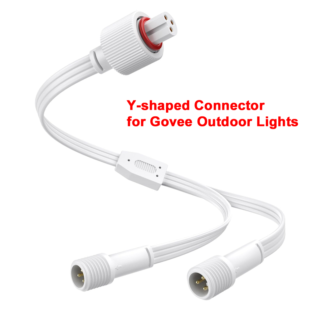 Outdoor Lighting Waterproof - Y-shaped Connector for Govee Outdoor Lights