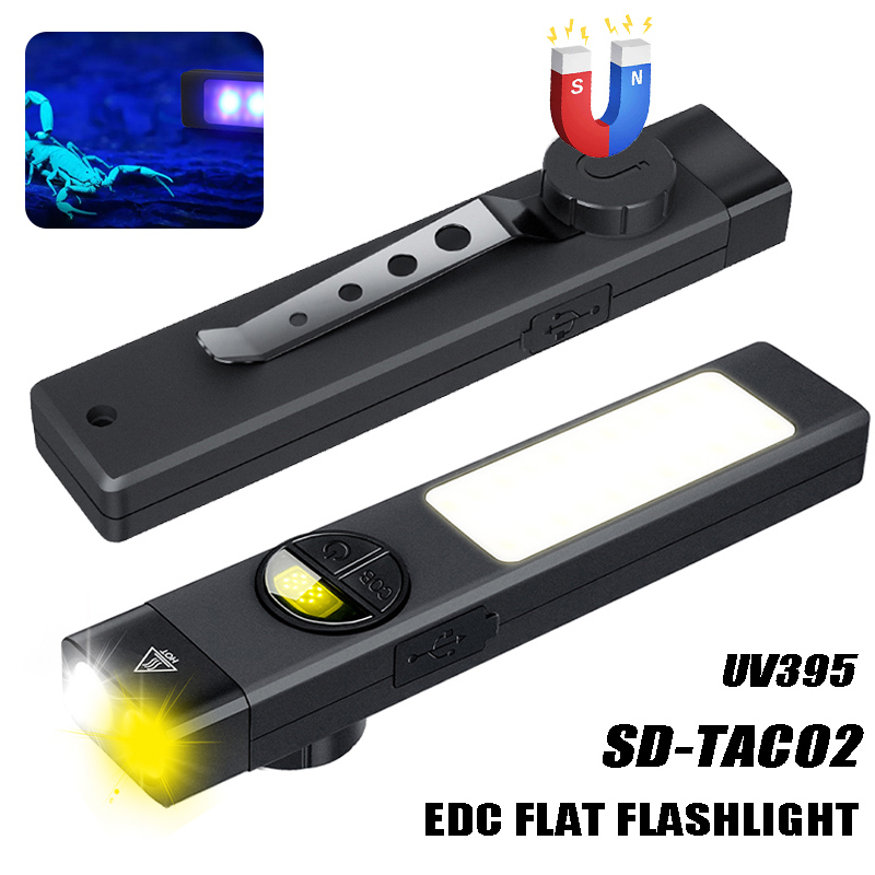 COB+LED Multifunctional Flashl - đánh giá và giá Outdoor Lighting Black