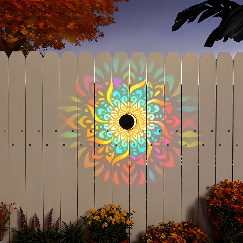 1/2/4 Packs Solar Fence Lights - đánh giá và giá Outdoor Lighting Waterproof