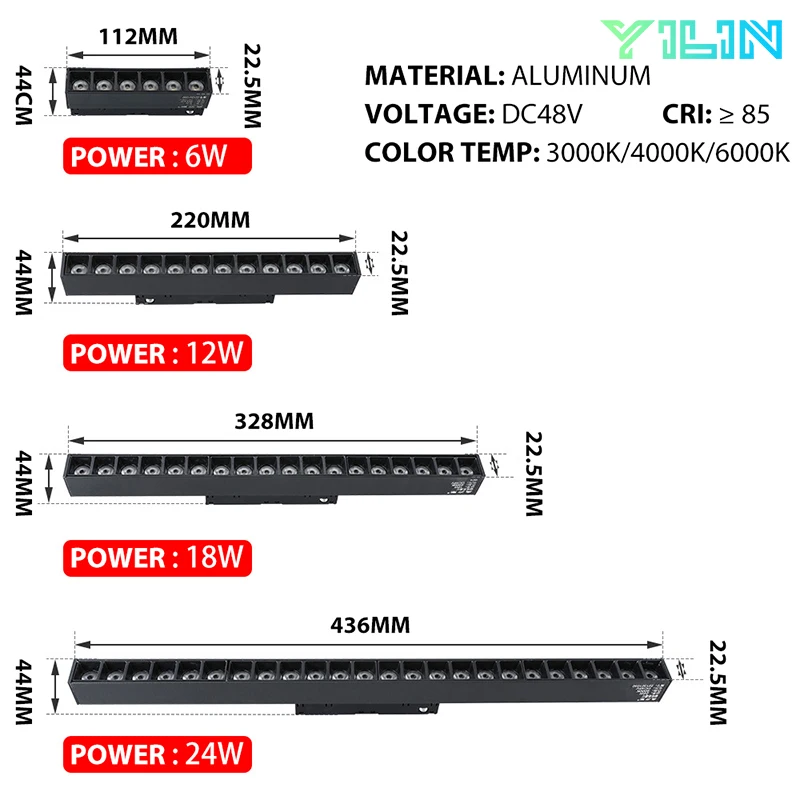 LED Track Light Embedded Magne - đánh giá và giá Outdoor Lighting Track