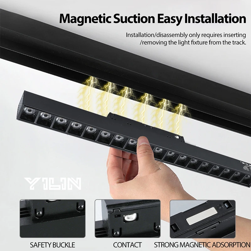 LED Track Light Embedded Magne - đánh giá và giá Outdoor Lighting Track