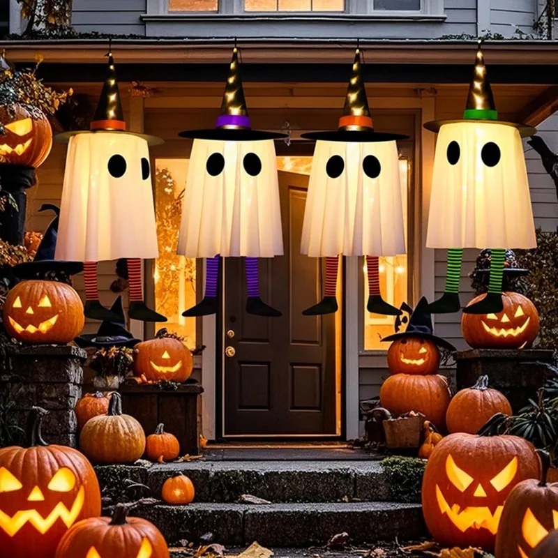 Halloween Hanging Ghost Decora - đánh giá và giá Outdoor Lighting Effects