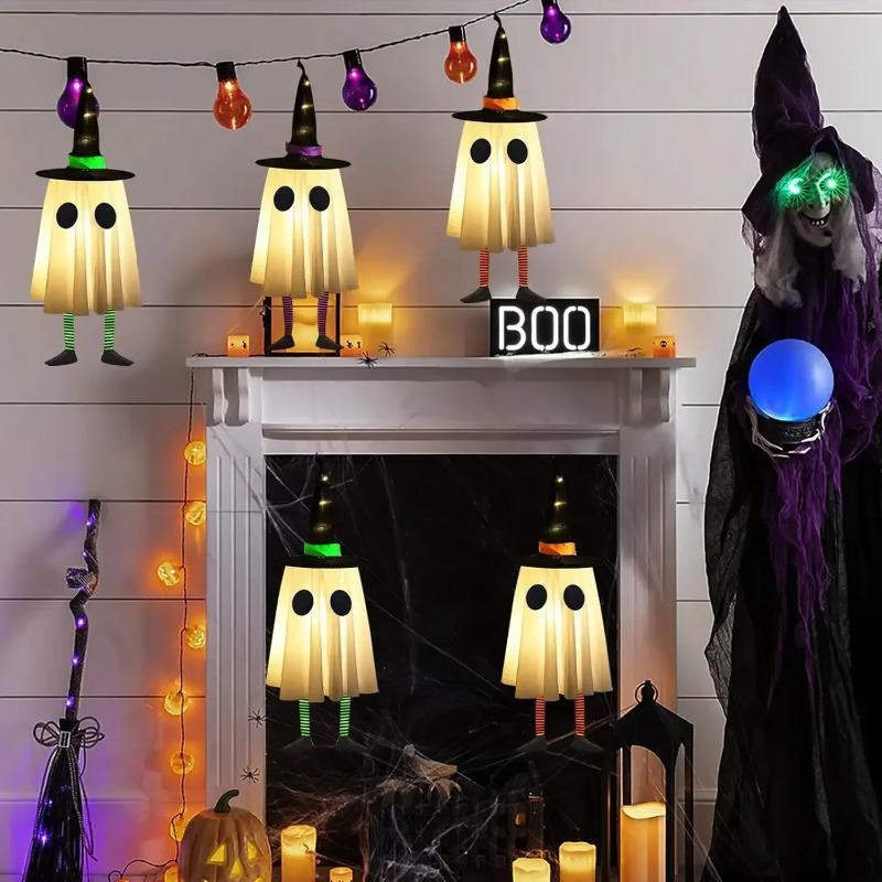 Halloween Hanging Ghost Decora - đánh giá và giá Outdoor Lighting Effects