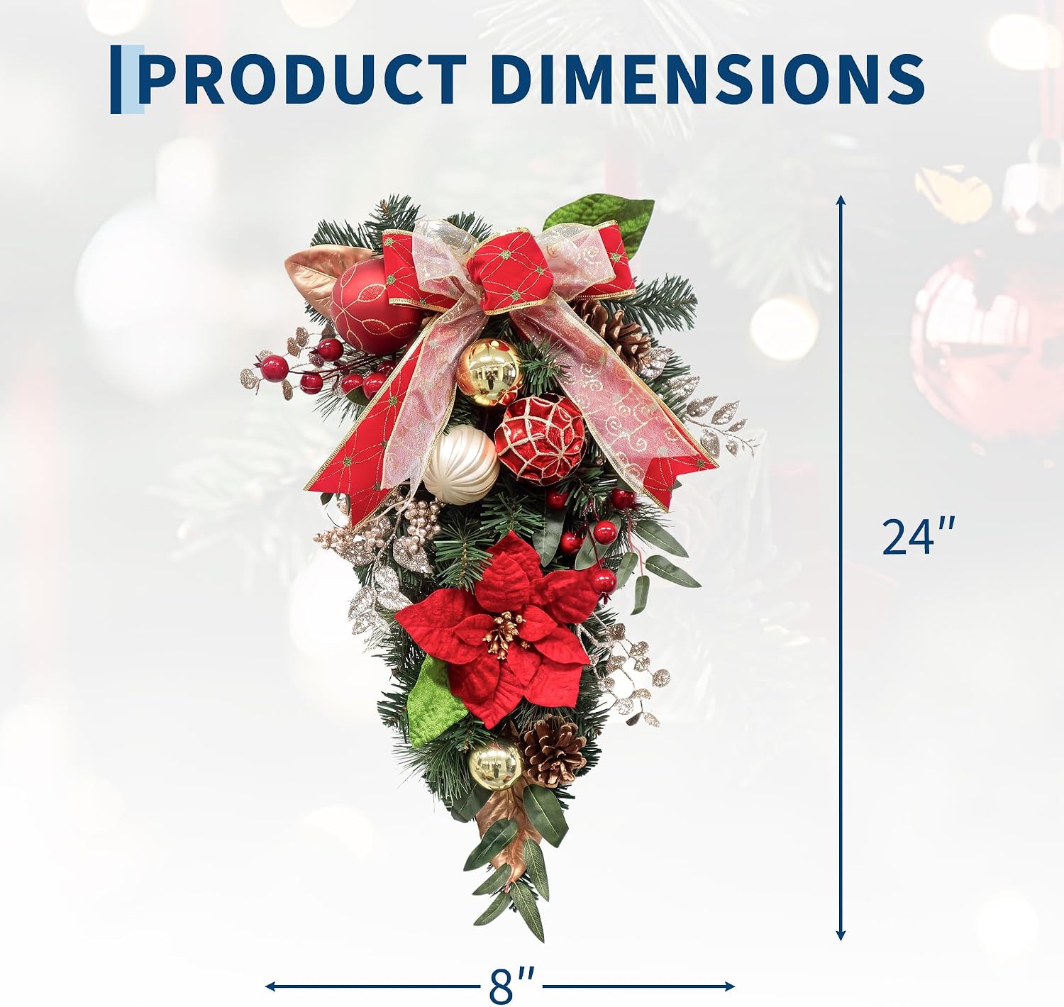 Garvee 24 Inch Christmas Upsid - đánh giá và giá Outdoor Lighting Effects