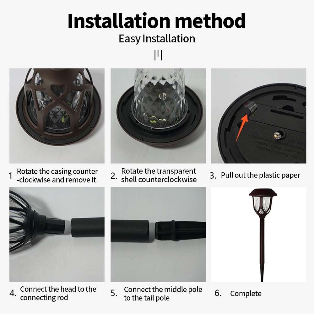 LED Solar Courtyard Lamp Outdo - đánh giá và giá Outdoor Lighting And Landscape
