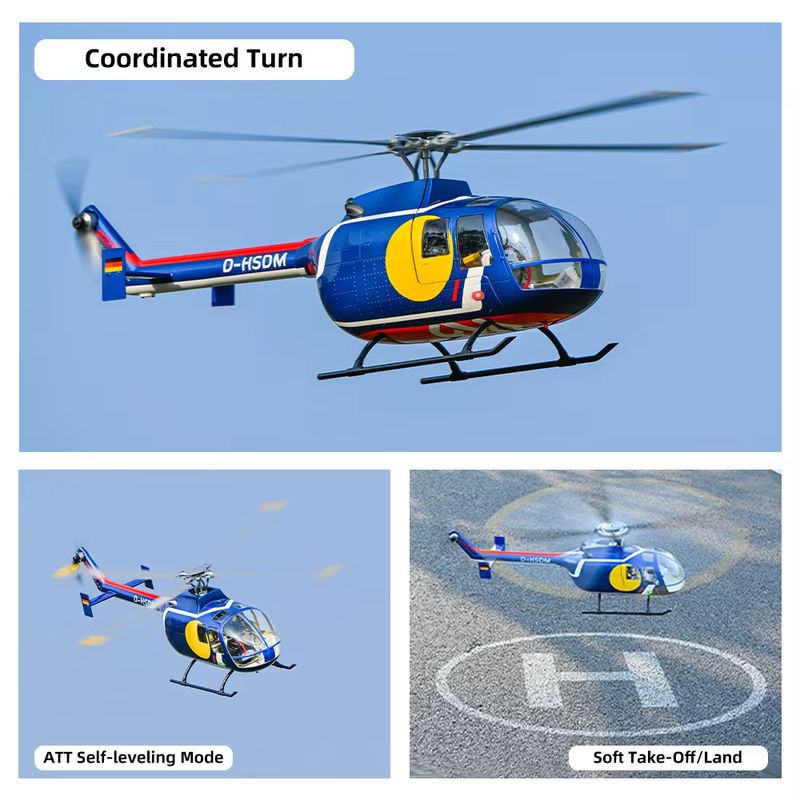 Flying wing BO-105 remote-cont - đánh giá và giá Outdoor Lighting Uk