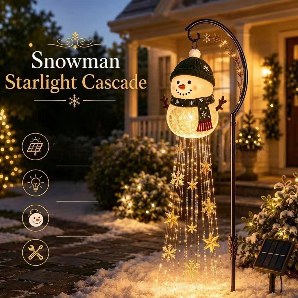 Lighted Christmas Snowman Deco - đánh giá và giá Outdoor Lighting Effects