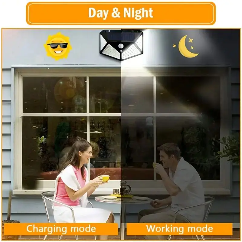 100LED Outdoor Solar Garden Li - đánh giá và giá Outdoor Lighting Waterproof