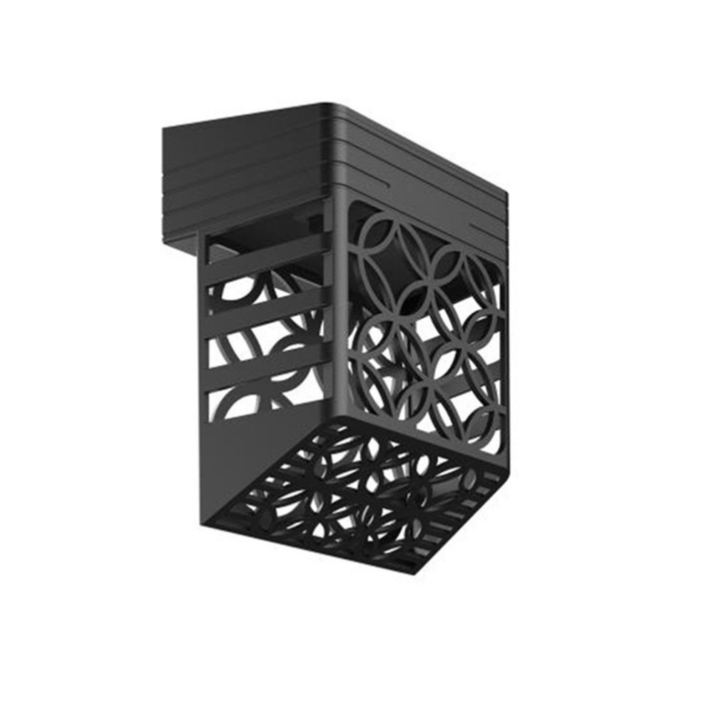 Solar Powered LED Garden Fence - đánh giá và giá Outdoor Lighting Black